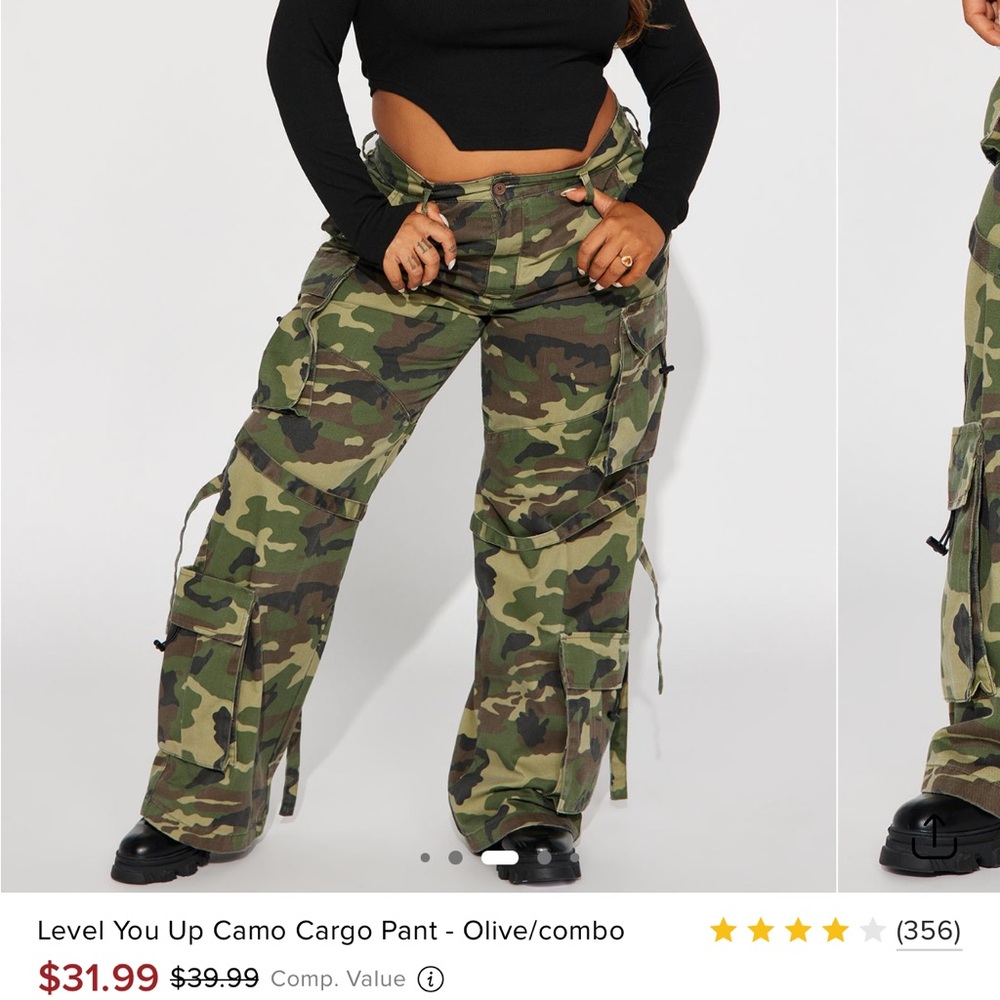 Camo Cargo Pants